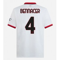 Camisa de Futebol AC Milan Ismael Bennacer #4 Equipamento Secundário 2024-25 Manga Curta